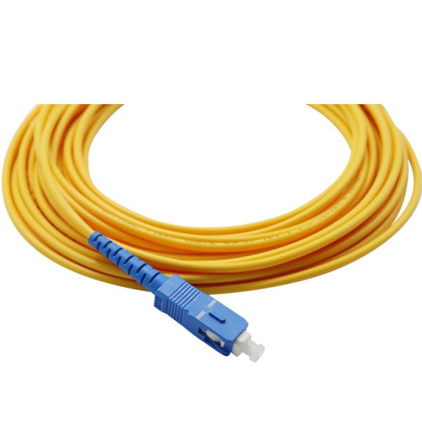 Sc Upc To Sc Upc Single Mode Fiber Optic Patch Cord