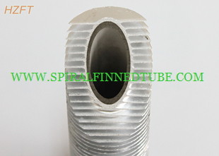 Bimetallic Extruded Fin Tube Heat Exchanger / Finned Aluminum Tubing