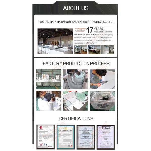 CE Approve Freestanding Acrylic Baby SPA Bathtub Bubble Jets Combo Massage