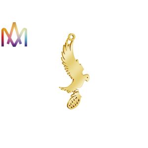 Cheap 6g Private Logo SS304 Eagle Spread Wings Pendant wholesale