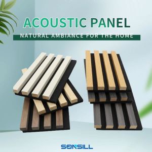 China Custom Polyester Fiber Acoustic Panel Fireproof Painted Soundproof on sale
