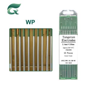 Cheap Green WP Pure Tungsten Electrode 4.8mm Diameter wholesale