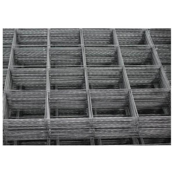 Square Welded Wire Mesh Panel Resisting Rust And Corrosion 75 X 75 X 6mm