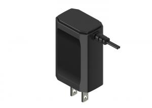 Cheap Black 5W Universal Wall Mount Power Adapter , Wall Plug Power Adapter For Mobile wholesale