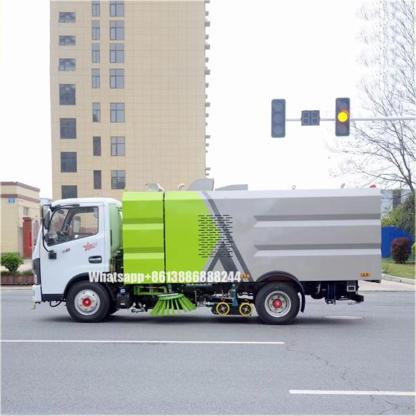 Dongfeng Dolica 6000 Liters Road Cleaning Truck Euro VI Road Sweeping Vehicles