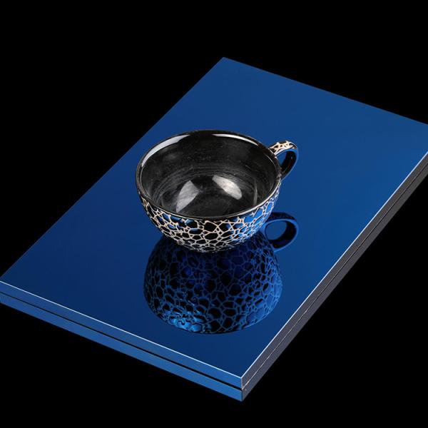 316 316L Mirror Finish Stainless Steel Sheet PVD Gold Color 0.3 - 3mm