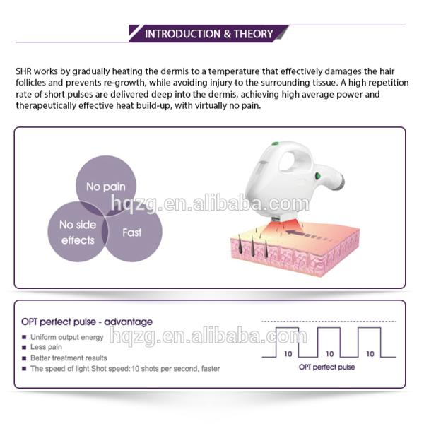 Multifunctional Laser SHR IPL Machine 4000w Output Power For Beauty Salon