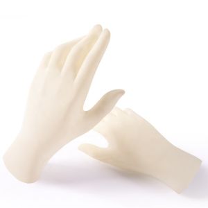 Cheap Hospital Disposable Medical Latex Gloves , Powder Free Disposable Latex Gloves wholesale