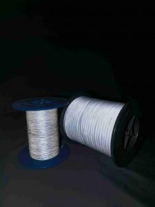 China Purple Black Grey Reflective Thread Yarn For Rope Orange 2mm High Visibility on sale