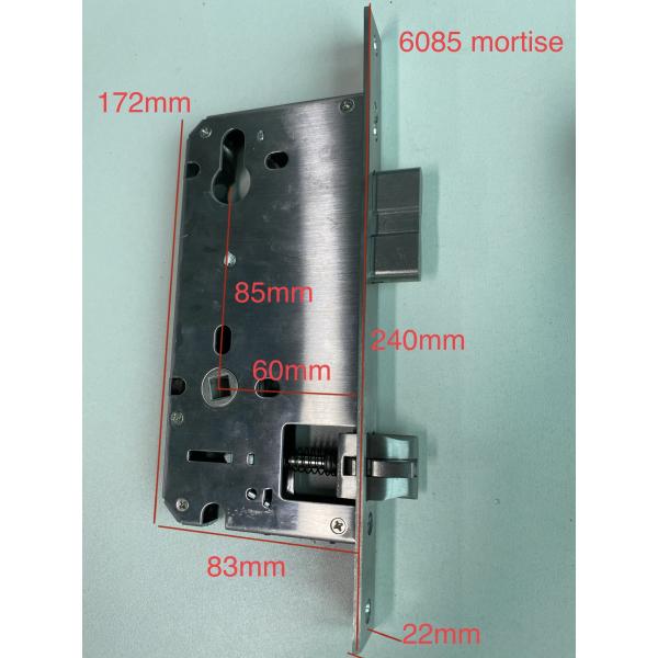Stainless Steel Smart Door Lock Body for Bathroom Wooden Sliding Door Accessories Screws