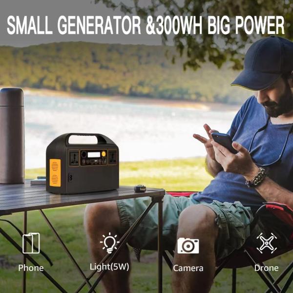 Camping Emergency Outdoor Power Bank Rechargeable 300W 500W 1KWh 2KWh 3KWh