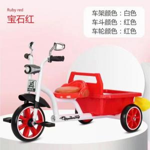 China 3-5-6 Boys Girls Kids Tricycle Bike With Three Wheeled Bucket Ergonomical Design on sale