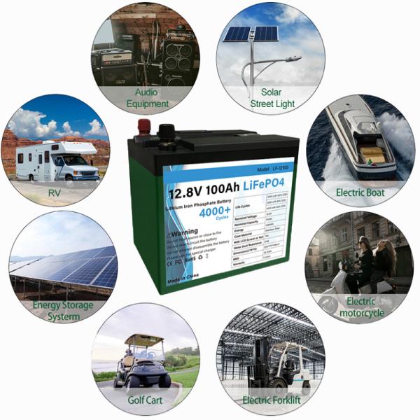 12V 100A LiFePO4 Battery Pack For Solar Energy Storage