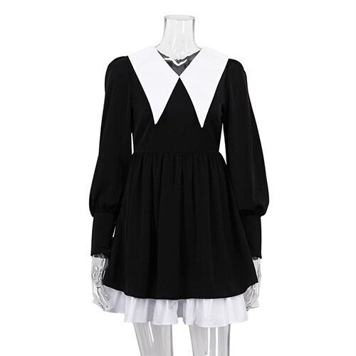 OEM maufactory Autumn Polyester And Winter Long Sleeve Puff Skirt