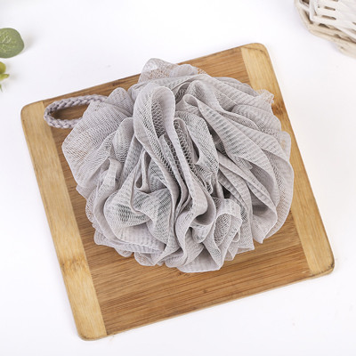 Home Use Multicolor Body Wash Mesh Bath Sponge PE Material