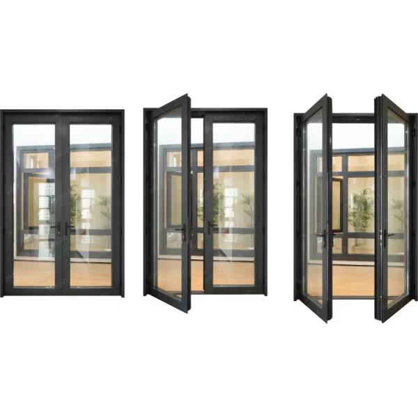 Modern Glass Bathroom Entry Doors House Aluminum Tempered Glass Door