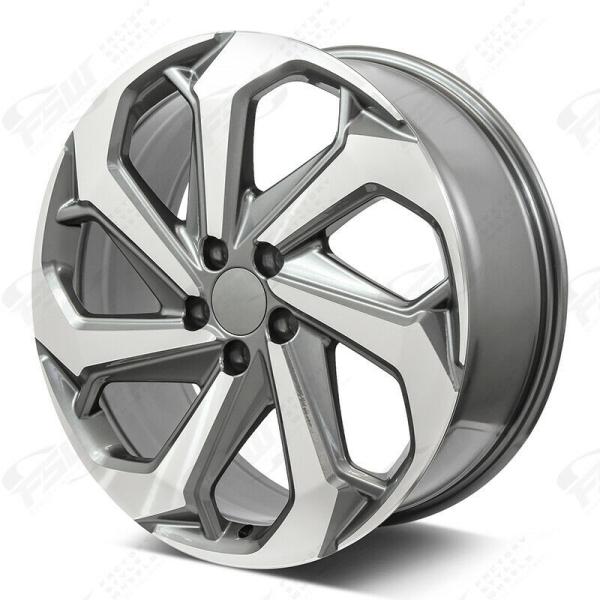 PCD 5x100-120 20 Inch Honda Replica Wheels 20x8.5 Black Gray JWL