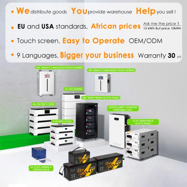 12V 12.8V 24V 48V Volt 100Ah 120Ah 200Ah 300Ah 400Ah Rechargeable Lifepo4 Deep Cycle Li Lithium Ion Battery Pack Sealed