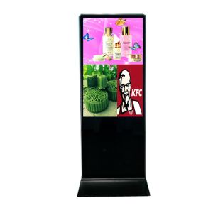 Touch Screen Digital Advertising Kiosk 55 Inch For Restaurant / Shopping Mall