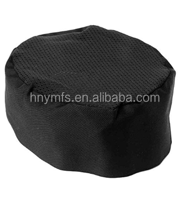 Breathable Mesh Adjustable Chef Hat Cap Polyester Cotton Material
