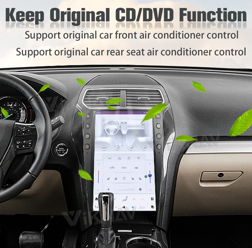 Viknav 13.6 inch Car Radiio Android 2016 Ford Explorer Radio Multimidia Radio GPS Navigator