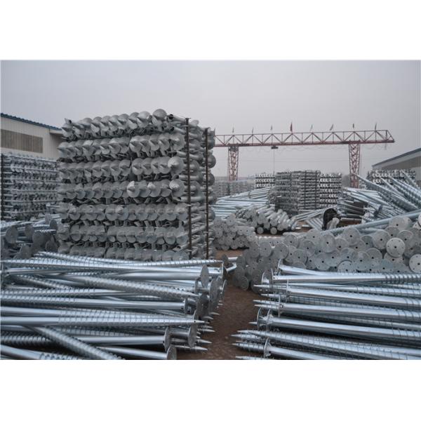 Stand Ground Screw Piles Strong Structure Solar Brackets Panel System Mounting