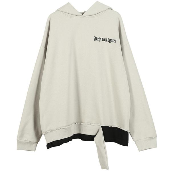 S-XL Solid Color Pullover Ladies Oversized Hoodies