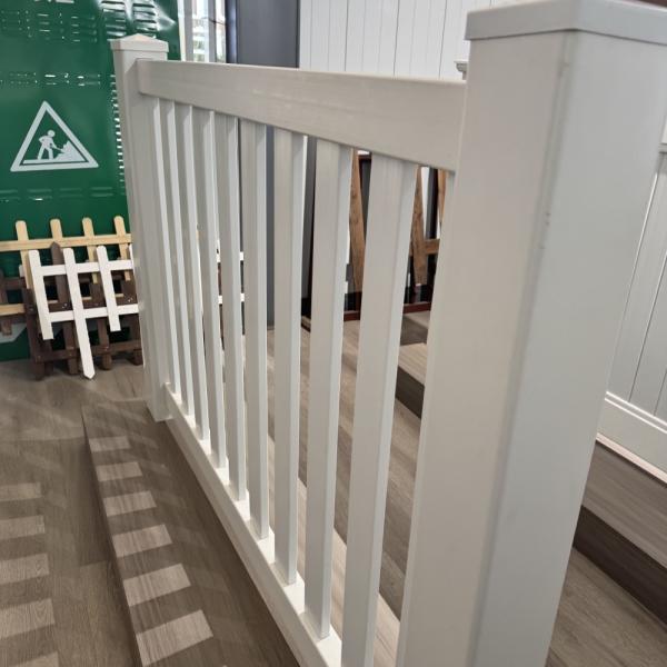 Quality Versatile Styles Vinyl Privacy Fence Around Pool UV Resistant 4ft High for sale