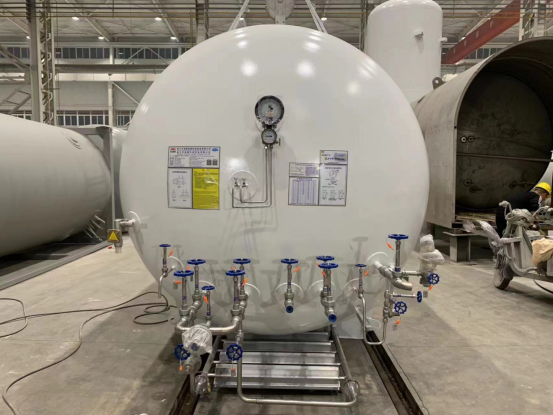 Stainless Steel Cryogenic Storage Tank for LNG LCO2 LO2 1.6MPa