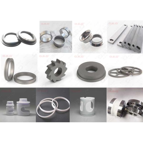 Carbide Ceramic Wear Parts Wear Rings OD 60mm ID 45mm For Mechanical