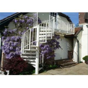 Cheap Contemporary Galvanized Modern Spiral Staircase Space Saving Outdoor wholesale