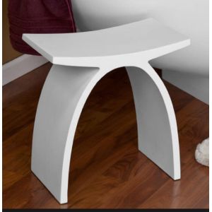 Adult Acrylic Shower Seat Stool Indoor Home Bath Shower Seat