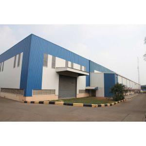 Cheap Durable Industrial Steel Frame Building Prefabricated Workshop 、 wholesale