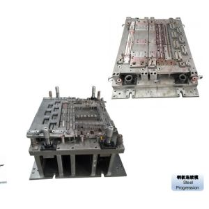 Steel 380V Sheet Metal Progressive Die 45kw Progressive Stamping Press