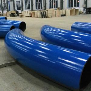 Cheap Gr Wp5 Long Radius Pipe Bends , 6 Inch 90 Degree Elbow Bend Buttweld Ends wholesale