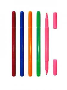 Cheap Office Permanent Ink Fluorescent Marker Pen Non - Toxic ABS Plastic Material wholesale