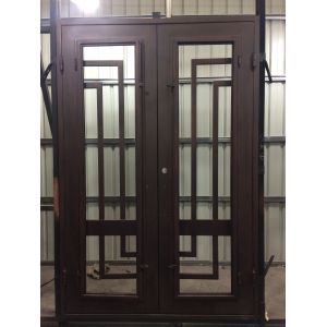 Cheap Modern Style Artist Iron Entry Door wholesale