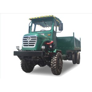 Cheap Customized Color Fwd Dump Truck / All Terrain Dumper Articulated tractor with dump bed wholesale
