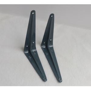 China OEM Light Duty 6X8 0.8mm Wall Shelf Bracket on sale