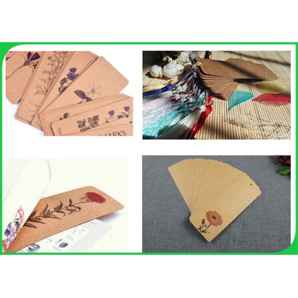 High Stiffness Brown Craft Paper Roll Water Resistant For Making DIY Bookmark