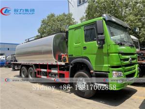 China HOWO 6x4 Q304-2B Stainless Steel Asphalt Paving Truck on sale