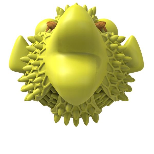 Hot Sale Tough Rubber Dog Teeth Cleaning Sturdy Durable Chew Toys For Pitbulls Puppy