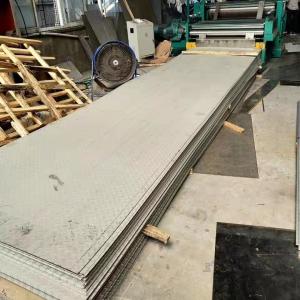 Cheap Cold Rolled 304 Stainless Steel Plate Checkered Anti Slip wholesale