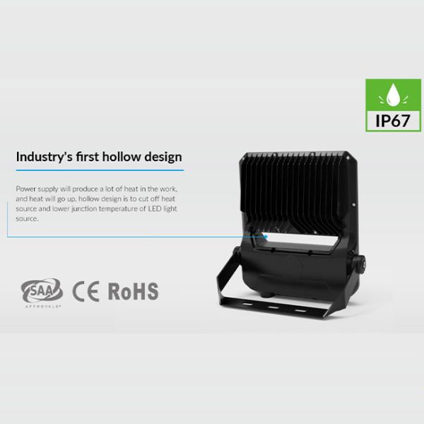 Tennis Court Lighting LED Outdoor Floodlight 50W To 280W Sports Pitch Luminaire IP67