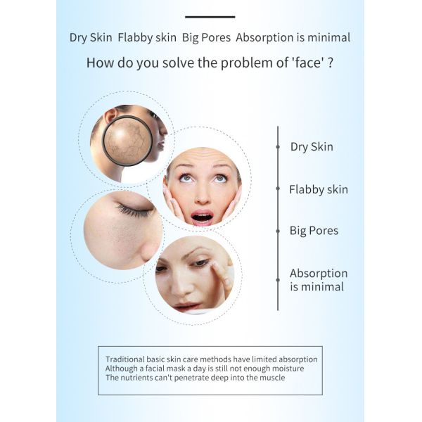 5 Pieces Reusable Silicone Facial Mask Cover Moisturizing Face Silicone Skin Mask