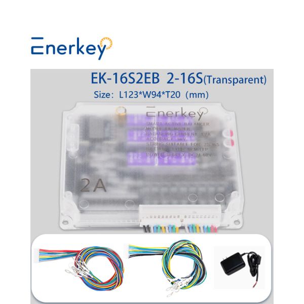 Enerkey 5TH 2-16S 2A 4A Active Balancer for Lifepo4 / Li-ion Battery Equalization in 8S 10S 14S 16S