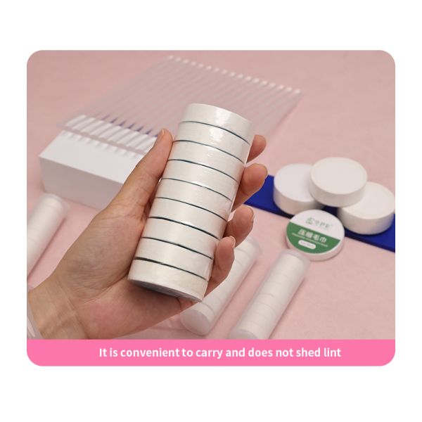 OEM ODM Disposable Compressed Face Towel Nonwoven Bamboo Viscose