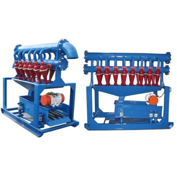 Solid Control Drilling Mud System Desilter In Drilling Rig quick connection