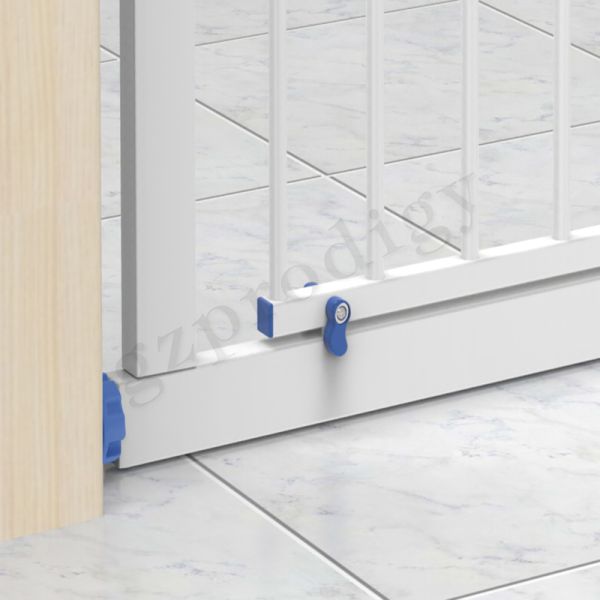 EN17 Doorways Heavy Duty Baby Gate , Detachable Extra Wide Pressure Safety Gate
