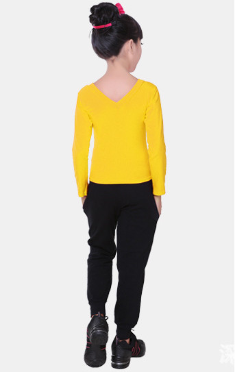 Chica leotardo manga larga algodón Ballet danza femenina Ballet Gimnasia dancewear